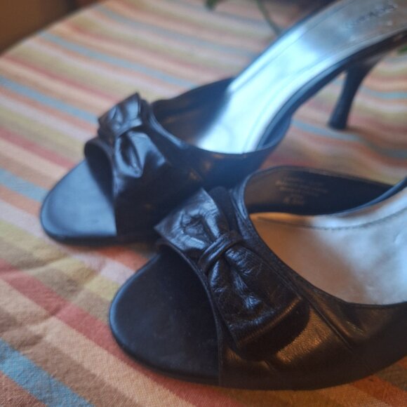 Vintage black mules - Picture 4 of 6